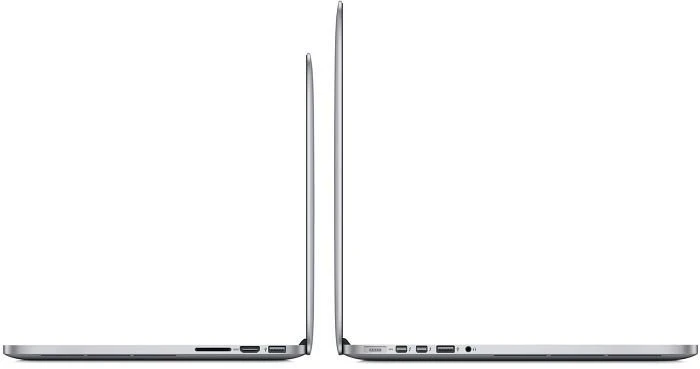 Apple MacBook Pro 13.3" Retina, silber, Core i5-5287U, 8GB RAM, 256GB SSD, DE [Early 2015]