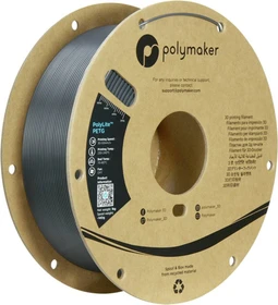 Polymaker PolyLite PETG, grau, Spule, 1.75mm, 1.00kg