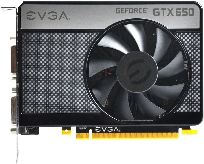 EVGA GeForce GTX 650 Superclocked, 2GB GDDR5, 2x DVI, Mini HDMI