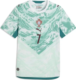Puma FIFA WM 2026 Portugal Authentic Ronaldo Auswärtstrikot kurzarm (Herren)