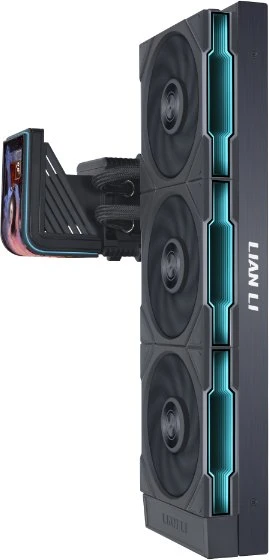 Lian Li HydroShift II OLED Curved 360TL, schwarz