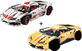 CaDA Supersports Car mit Umbauset gelb