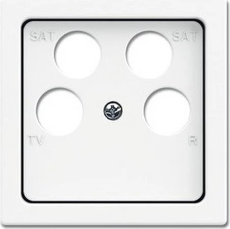Busch-Jaeger Busch-balance SI Zentralscheibe 50x50mm, studioweiß