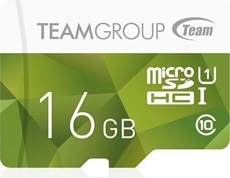 TeamGroup Color Card I green R80/W15 16GB, UHS-I, Class 10