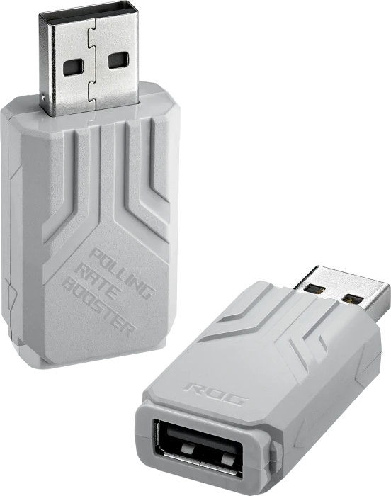 ASUS ROG Polling Rate Booster, Funk-Empfänger, weiß