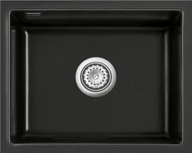systemceram Mera 50 U/g Unterbau Becken mittig nero
