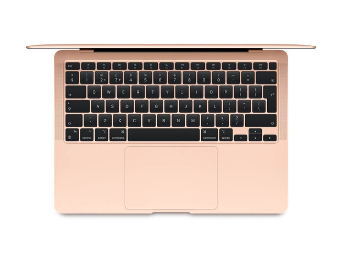 Apple MacBook Air, gold, M1 - 8 Core CPU / 8 Core GPU, 8GB RAM, 512GB SSD, UK [2020]