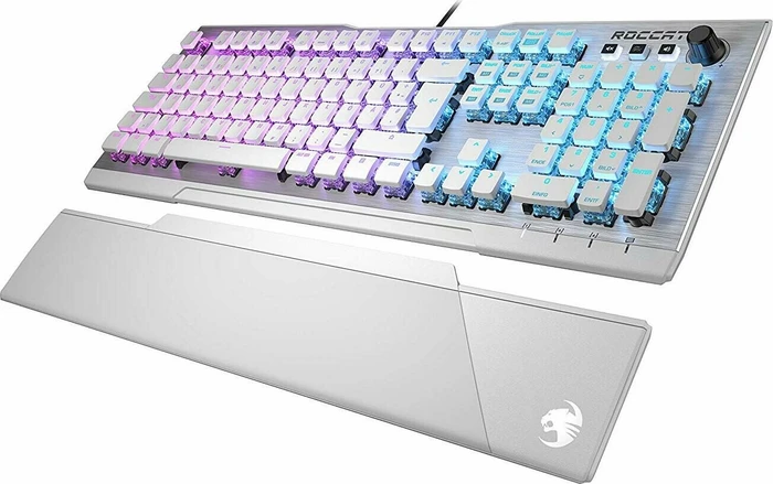 Roccat Vulcan 122 Aimo, LEDs RGB, weiß, Titan Tactile, USB, DE