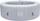 Home Deluxe Splash Whirlpool rund 208x65cm beton (17069)