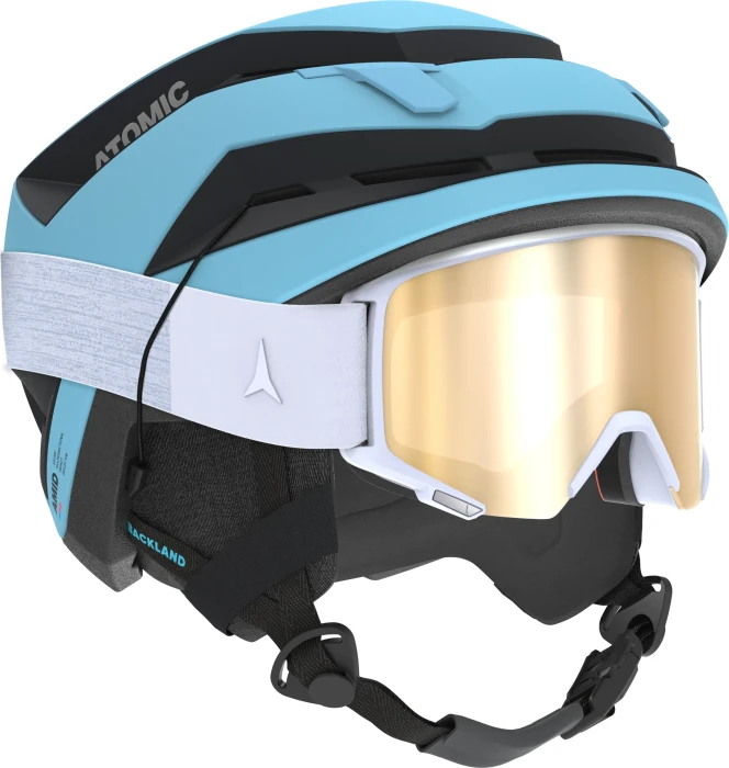 Atomic Backland Helm blau