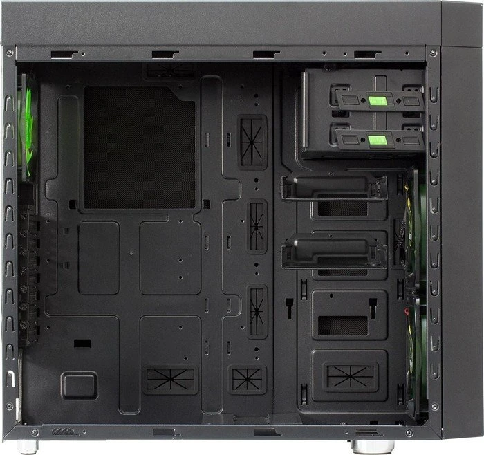 Nanoxia CoolForce 1 schwarz, schallgedämmt