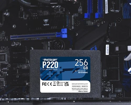 Patriot P220 256GB, 2.5" / SATA 6Gb/s
