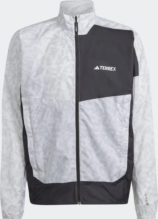 adidas Terrex Trail Running Funktionsjacke white/grey two (Herren)