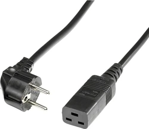 Roline / Secomp Netzkabel Schuko Stecker auf C19 Buchse, 3m