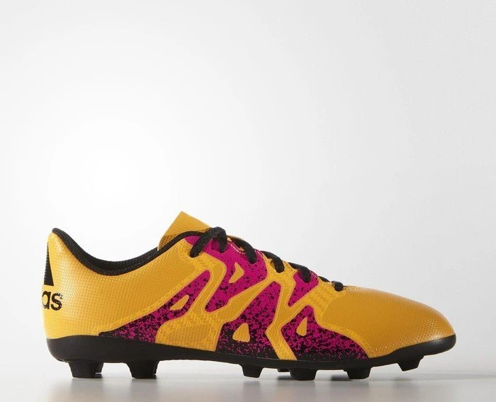 adidas X15.4 FG solar gold/core black/shock pink (Junior)
