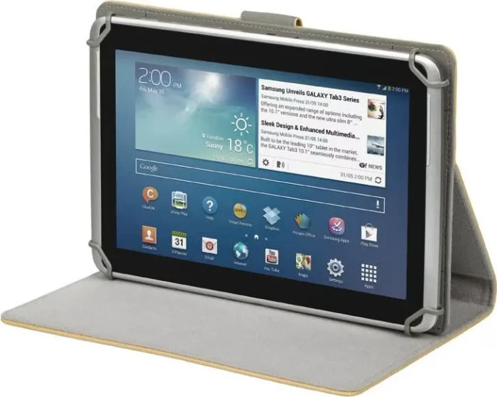 RivaCase Orly Case 3017 passend für Tablets 10.1"-11", beige