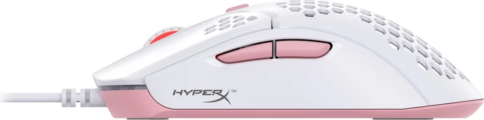 HP HyperX Pulsefire Haste weiß/rosa, USB