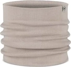 Buff Strick & Polar Lilon Schlauchtuch birch grey