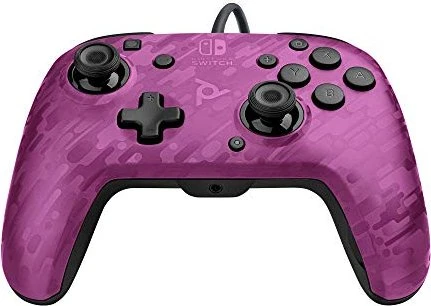PDP Rematch Wired Controller purple camo (Switch)