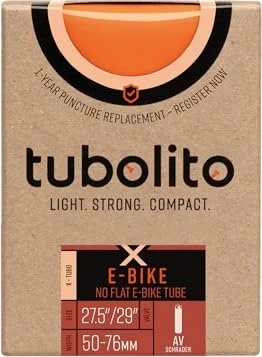Tubolito X-Tubo-E-Bike 50-76mm AV 40mm 27.5"/29" Schlauch