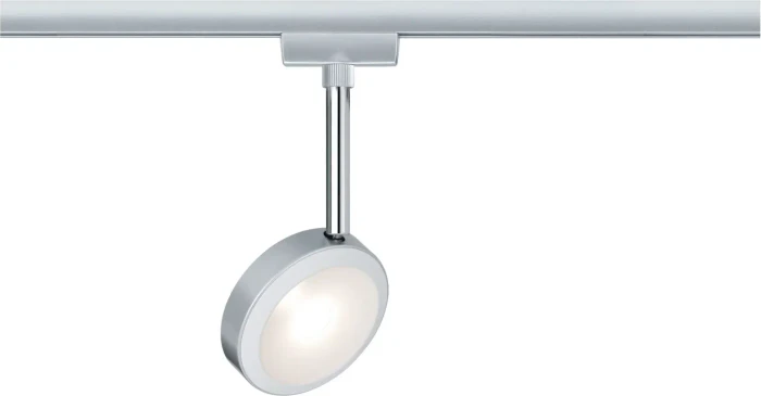 Paulmann URail Discus Schienensystem LED Spot 5.5W chrom matt, 1 Stück