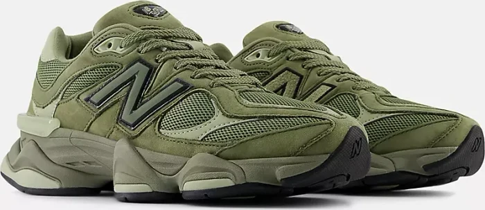 New Balance 9060 dark olivine/olivine/black