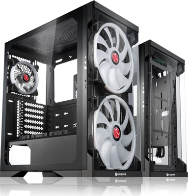 Raijintek Silenos Pro, Glasfenster