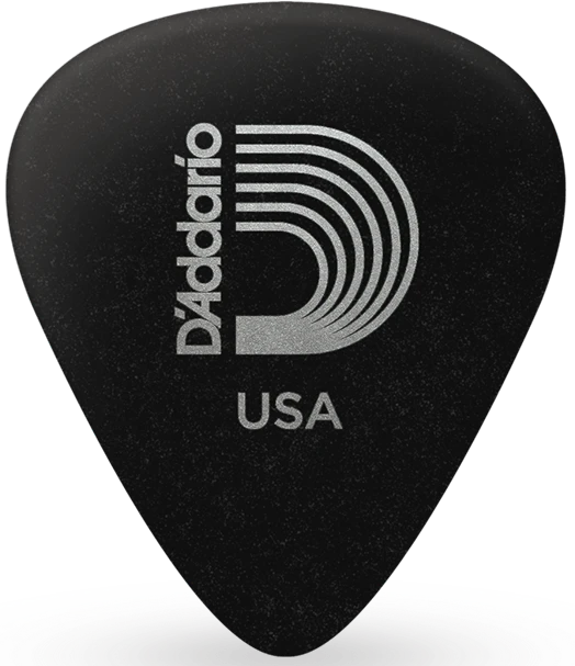 D'Addario Duralin Standard Pick, Extra Heavy Gauge (1.5mm), 25-Pack