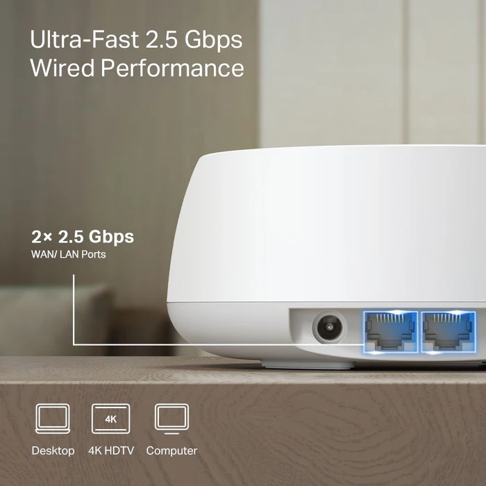 TP-Link Deco BE25, Wi-Fi 7, BE3600, 2er-Pack (Deco BE25 (2-Pack))