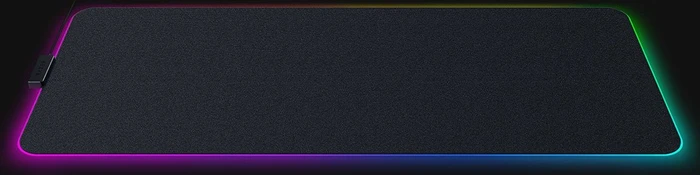 Razer Strider Chroma RGB Hybrid-Gaming-Mauspad, XXL - 900x370mm, schwarz