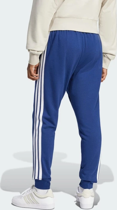 adidas Essentials 3-Streifen French Terry Trainingshose lang dark blue/white (Herren)