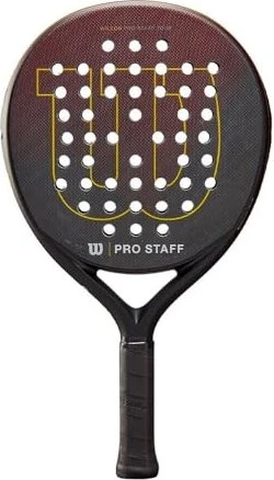Wilson Pro Staff Tour V2 Padel-Tennisschläger schwarz/rot/gelb