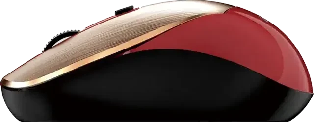 Genius NX-7125 Copilot Wireless Optical Mouse gold/rot, USB