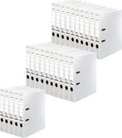Falken Recycolor Ordner 2-Ring, 50mm, A4, weiß, 25er-Pack