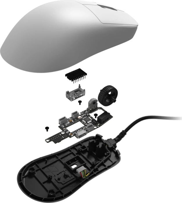 Endgame Gear OP1 8k v2 Gaming Mouse weiß, USB