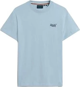 Superdry Organic Cotton Essential Logo T-Shirt kurzarm china blue (Herren)