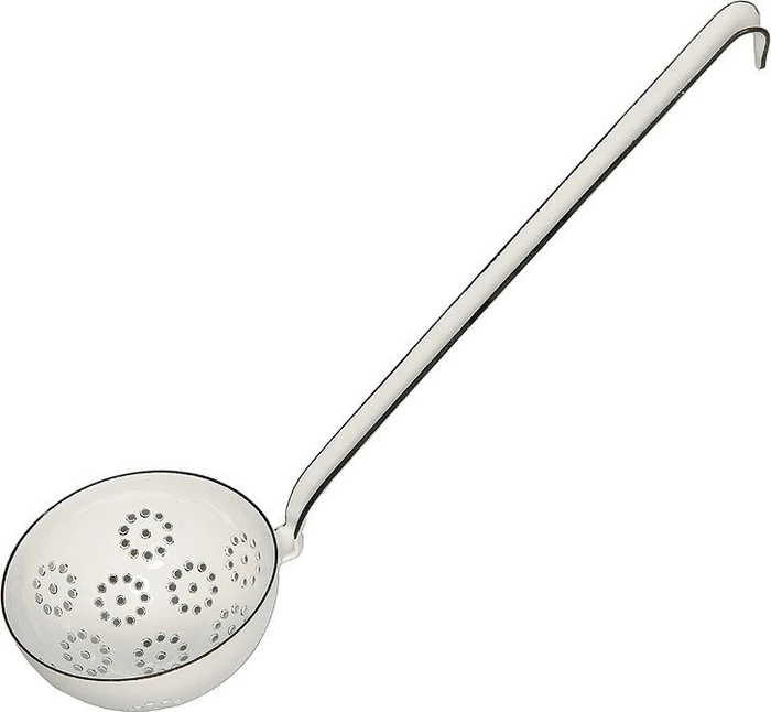 Riess Classic Weiss Schaumlöffel 8cm