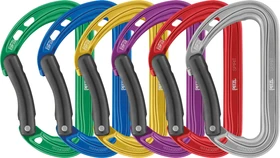 Petzl Spirit Courbe Schnappkarabiner, 6 Stück
