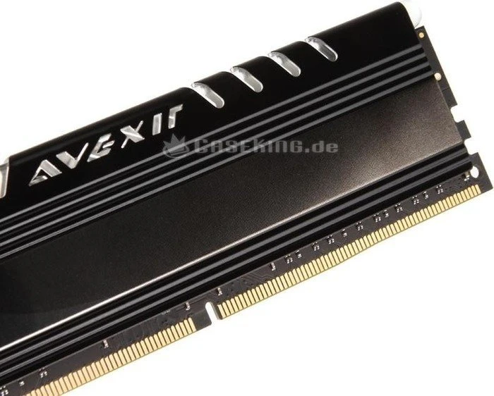 Avexir Core Series LED rot UDIMM 32GB Kit, DDR4-2666, CL16-16-16-36
