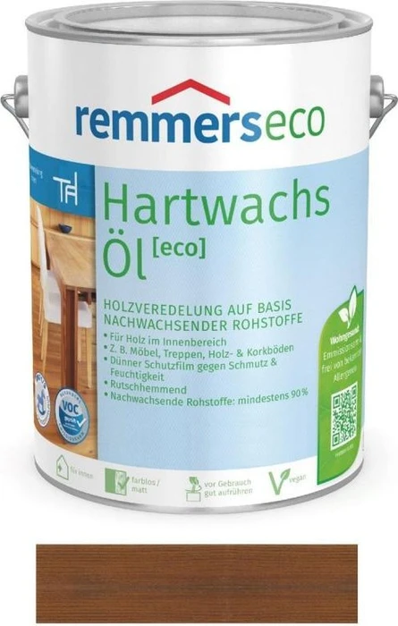 Remmers Hartwachs-Öl eco innen nussbaum, 2.5l