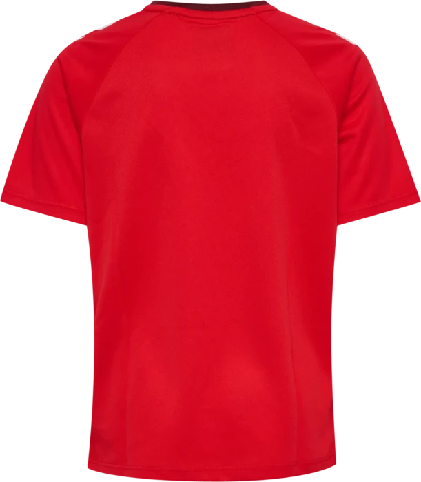 hummel Match Triumph Trikot kurzarm true red/zinfandel (Junior)