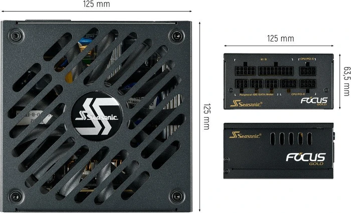 Seasonic Focus SGX Gold 500W, SFX-L