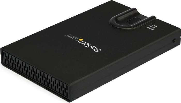 StarTech Biometric Encrypted Hard Drive Enclosure, 2.5", USB 3.0 Micro-B