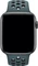 Apple Nike Sportarmband S/M und M/L für Apple Watch 44mm Celestial Teal/schwarz Vorschaubild