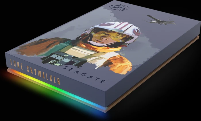 Seagate FireCuda Gaming HDD - Luke Skywalker Special Edition, 2TB, +Rescue, USB 3.0 Micro-B
