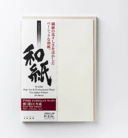 Awagami Kozo Thin Natural Kunstdruckpapier matt, 44", 70g/m², 15m