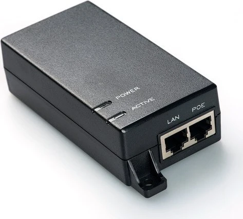 Digitus Desktop Gigabit PoE-Injektor, 2x RJ-45, 15.4W PoE