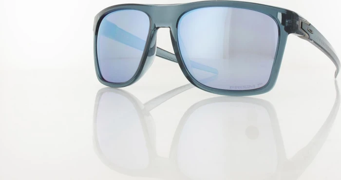 Oakley Leffingwell crystal black/prizm deep water polarized