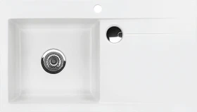 systemceram Stema 90 F Einbau Becken links polar