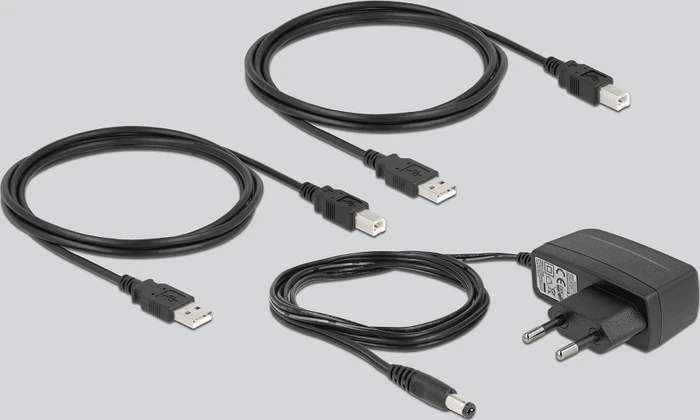 DeLOCK USB 2.0 Switch für 2 PC an 2 Geräte (11492) – Bild 3 von 5
